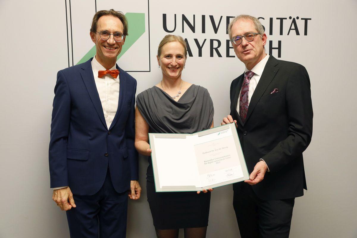 Bayreuther Universitätspreis für digital unterstützte Lehre, Prof. Dr. Herzig